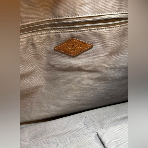 FOSSIL Jenna Tote Leather Bag - Picture 4 of 7